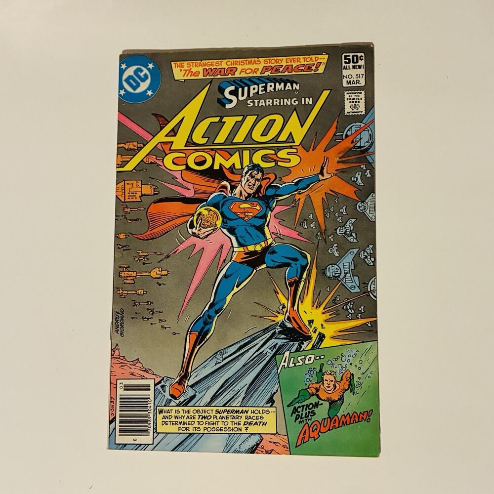 Action Comics #517 DC Comics 1981 Superman Justice League Bronze Age Comic